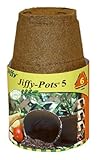 Jiffy, 6 Pack, 5", Round Peat
