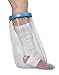 Adult Leg Cast Cover for Showering, KT2103 Waterproof Foot Shower Bandage Protector Watertight Protection to Broken Leg, Foot Bunion Surgery, Ankle Wound and Burns
