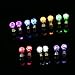IC ICLOVER Led earring,1 Pairs Cool Shiny Glowing Led Lighting Stud Earring For Hallowmas Thanksgiving Day Christmas Gift-Green