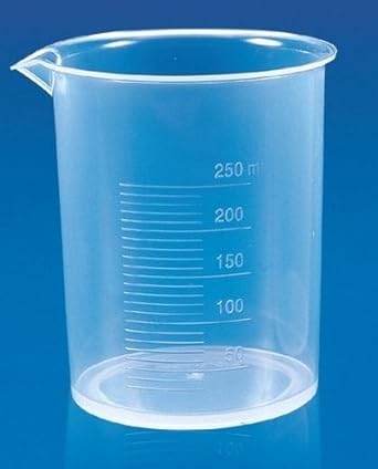 Ssu Pvc Plastic Beakers 250 Ml Pack Of 12 Amazon In Industrial Scientific
