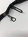 S.A. Shop Improved Adjustable Service Animal Leash with Detachable Id Card Holder Plus Seat Belt Clip