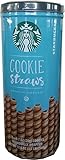 Starbucks Pirouline Cookie Straws, 25 individually wrapped with Tin, 500g