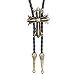 Cross Cowboy Western Bolo Tie Necktie (Gold)
