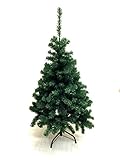 Moshells 4' Feet Super Premium Artificial Charlie Pine Christmas Tree - Fullest (400 Tips) Four Foot Design