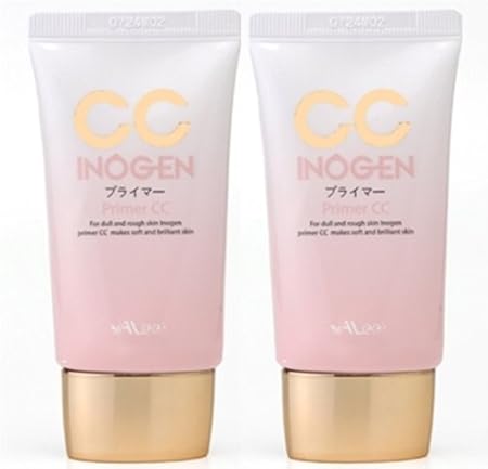 Amazon Inogen プライマーccクリーム2本 隠すだけのbbクリームと違うccクリーム 下地から美白と保湿で美しく健康な肌になる日本と 韓国同時発売の韓国コスメ 30g2本セット ビューティー 通販