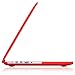 Kuzy MacBook Pro 13 inch Case 2015, A1502 MacBook Pro Case A1425 2014 2013 2012 Retina Display Plastic Hard Shell Cover, MacBook Pro 13.3 inch Case for Older Version, Red