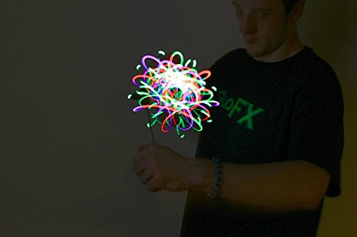 GloFX Orbits: 7-Color Fantasy Lights Toy Spinning Lightshow Orbital Light Flashing