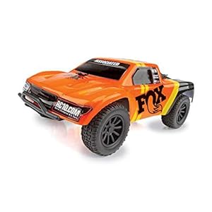 Team Associated 20157 SC28 Fox Factory Edition Micro Short Course Truck Ready to Run Kit, 1/28 Scale, 2WD