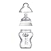 Tommee Tippee Closer to Nature Newborn Baby Bottle Starter Set, Includes Breast-Like Nipple Bottles, Sippy Transition Cup, and Bottle & Nipple Cleaning Brush