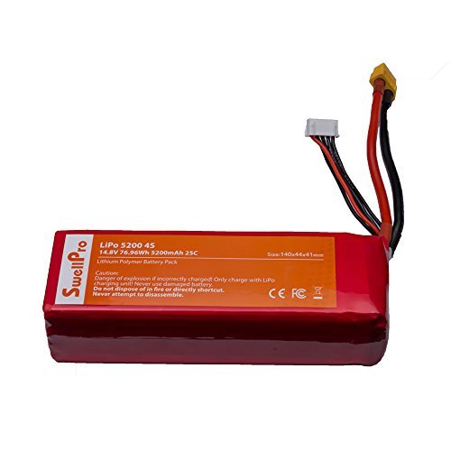4S 16.8V 5200Mah Lipo Battery for Splash Drone 3/3 Plus