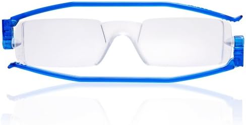 Nannini Italy Compact One Ultra Thin Anallergic Reading Glasses (Various Optic Strengths &amp; Colors) (1.5, Blue)