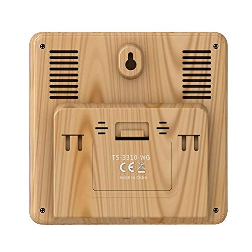 Per Newly Wireless Digital Weather Station Weather Forecaster Dock with Alarm Clock,Temperature Sensor, Humidity Monitor - Thumbnail 6