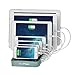 Juicy Power Rapid Charging Station Organizer 7 Port 65W 2.4A Quick Charge - for iPhone, iPad, Samsung, Android, Kindle and Other USB Mobile Device - Protections Against Power Surges with Smartflow IC