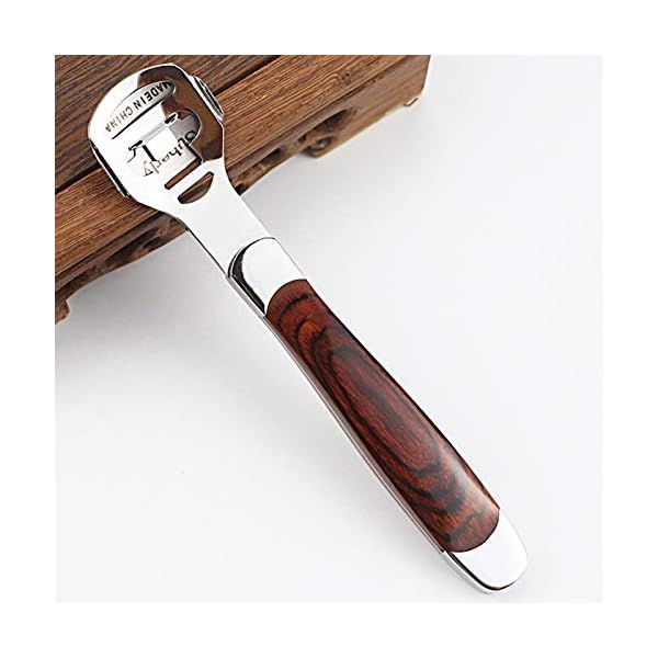 VEGCOO-Foot-Scraper-Stainless-Steel-Foot-File-Hard-Skin-Remover-Blade-for-Foot-Callus-Shaver-Heel-Dead-Hard-Skin-Remover-for-Hand-Feet-Pedicure-Foot-Care-Tool-with-20-Blades VEGCOO Foot Scraper, Stainless Steel Foot File Hard Skin Remover Blade, for Foot Callus Shaver Heel Dead Hard Skin…