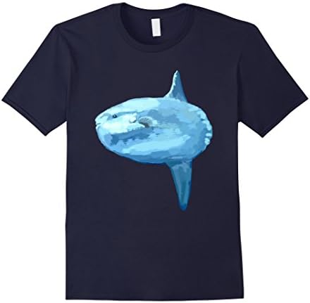 Mens Ocean Sunfish Common Mola T Shirt Tshirt tee Medium Navy