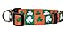 Native Pup St. Patrick’s Day Dog Collars (Small, Green and Orange Shamrock)thumb 3