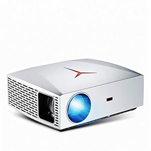 VIVIBRIGHT f40 Native 1080P Beamer, 4800White LED-licht 300-inch Full HD-thuisbioscoopprojector, HiFi-luidspreker met…