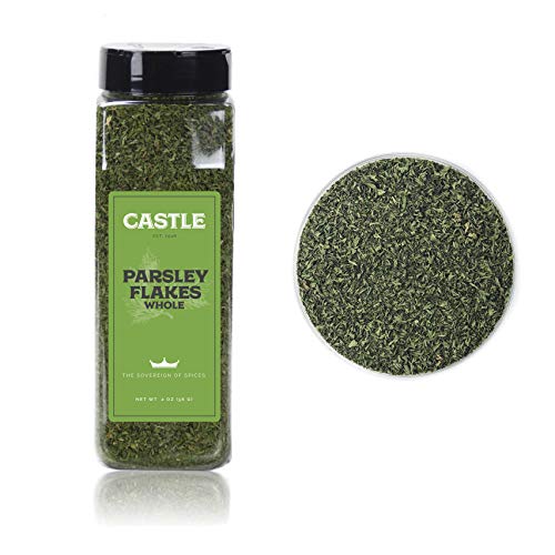 Castle Foods | PARSLEY FLAKES WHOLE, 2 oz Premium Restaurant Quality - Thumbnail 3