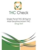 THC Check: Instant 20 Ng/ml Ultra-Sensitive Marijuana Test: 5 individual tests