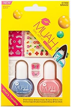 Muah by Kiss Nail Art Kit #67959 MNA02 What's Trending