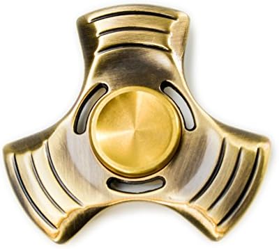 CIMI Hand Spinner Fidget Gyro Zinc-alloy Bronze Novelty Focus Toy High Speed 1-5Min Spinning Top