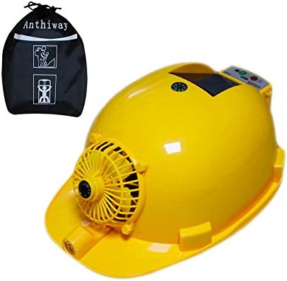 hat with built in fan