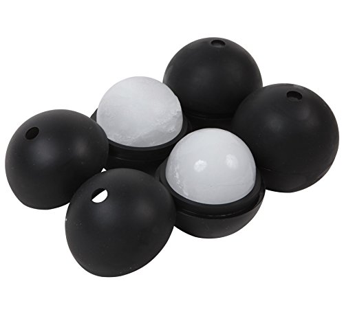 Arctic Chill Silicone Sphere Ice Mold, Creates 4 Extra Large 2.5 Inch Ice Balls