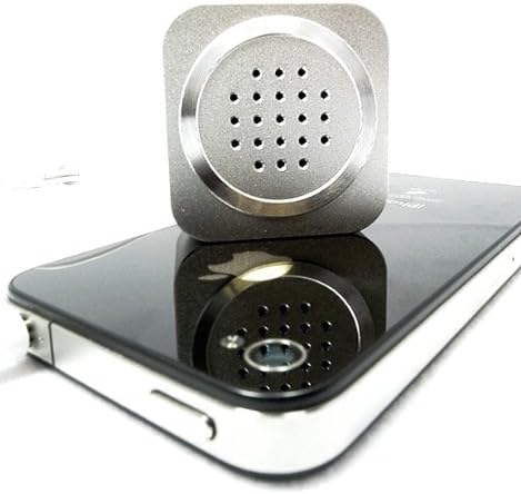 Mai Metal Portable Speaker for iPod, iPhone, iPad, MP3 Player and more (Color Option: Silver)