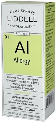 New - Liddell Homeopathic Oral Allergy Spray - 1 fl oz by Homeopathic Allergy Care