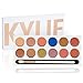 Kylie 12 Colors Pigmented Matte and Shimmer Professional Eyeshadow Palette Eye Shadow Makeup Kit Set Pro Palette with Brush
