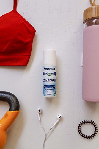 Genexa Pain Crush Roll-On: The Only Certified Organic OTC Pain Reliever. Fast Acting, Cooling Menthol Pain Relief for Back Pain, Sore Muscles & Joints, Shoulder & Leg Pain (3 oz.) - Thumbnail 5