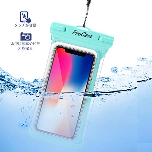 ProCase Universal Waterproof Case Cellphone Dry Bag Pouch for iPhone 11