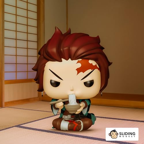 Funko POP! Animation: Demon Slayer - Tanjiro with Noodles - Collectable Vinyl Figure - Gift Idea - Official Merchandise - for Kids & Adults - Anime Fans - Model Figure for Collectors and Display