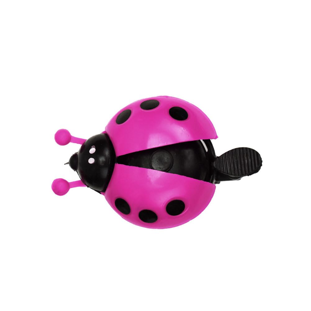 Photo 1 of Leheybia 1 Pcs Ladybug Bicycle Bell Classic Bicycle Bell Thumb Bell for Bike for Road Mountain Bike Handlebars Adults Kids (Pink)