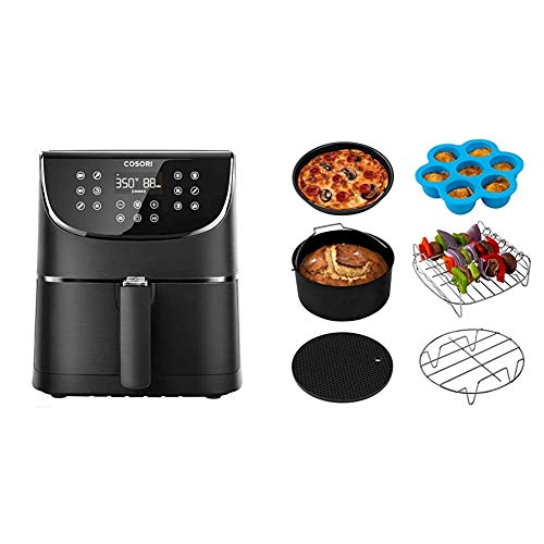 COSORI Smart WiFi Air Fryer 5.8QT(100 Recipes), Digital Touchscreen