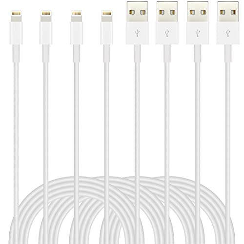 iPhone Lightning Cable, IDISON [4Pack 3.3ft], Premium Fast USB