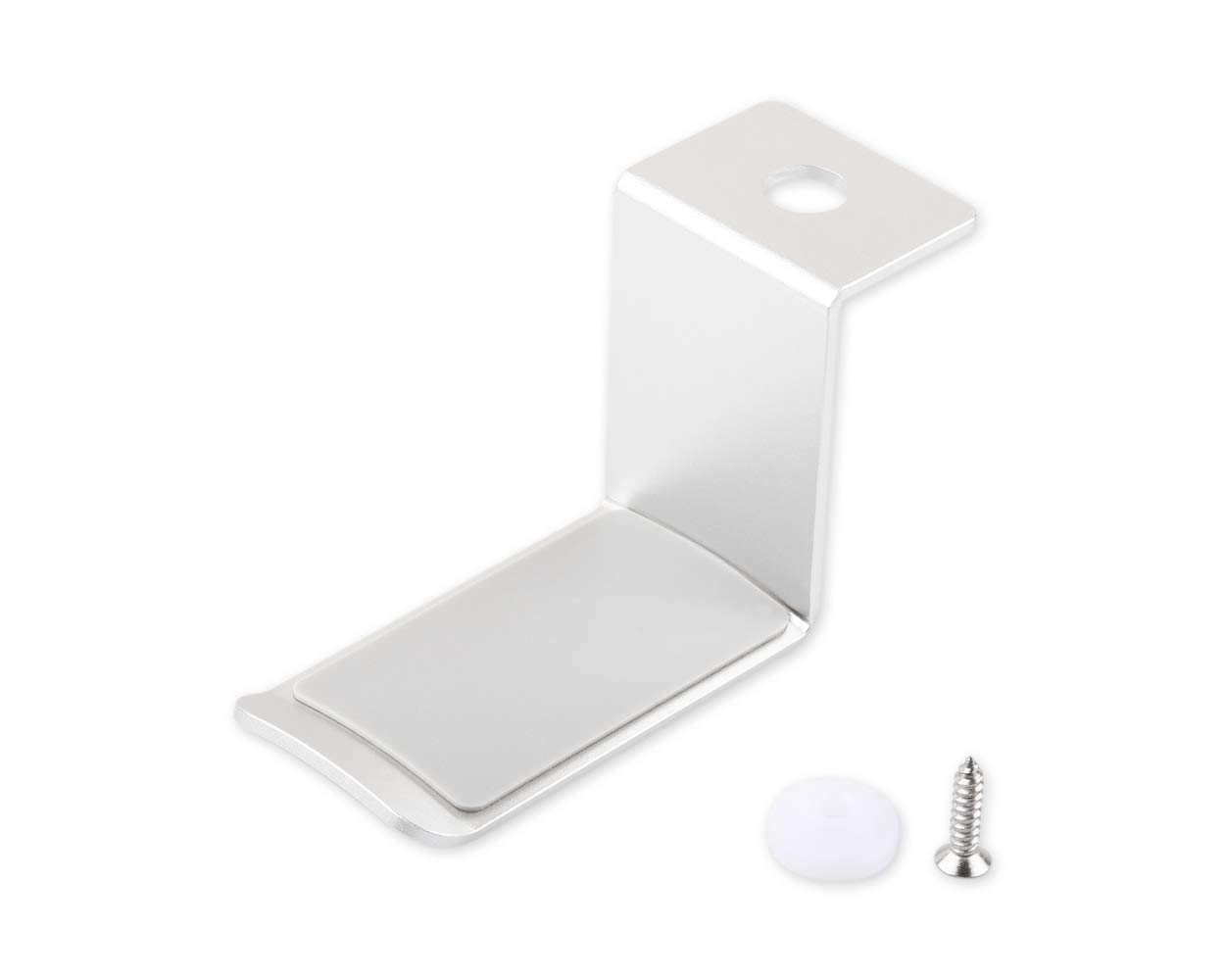 SCSpecial Headphone Hanger 2 Pieces Screw-in Aluminium Alloy Headphone Hanger Under Desk Headset Holder