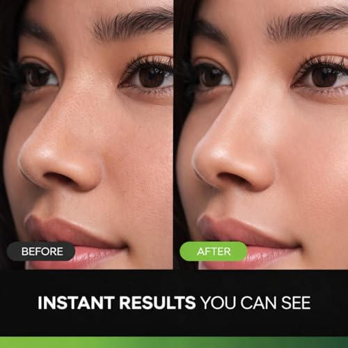 PRIMEBLYᵀᴹ Blackhead Nose Strips 30pcs | قناع إزالة الرؤوس السوداء الفوري | Bamboo Charcoal Nose Pore Cleaner | ماسك للأنف لإزالة الدهون وتنظيف المسام | Deep Cleansing Pore Strips for Men & Women
