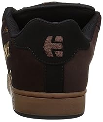 Etnies Men's Fader Skate Shoe, Brown/Black/Gum, 7