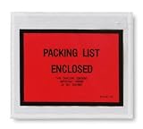 7" x 6" Back-Loading Printed Press-on Envelope