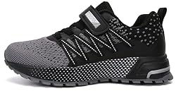 KUBUA Kids Sneakers for Boys Girls Running Tennis