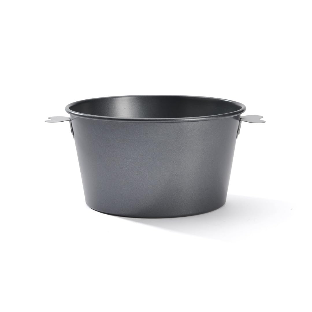 DE BUYER - High Charlotte pan in Non-Stick Coated Steel - Diameter 18 cm, Height 10 cm - 4719.18