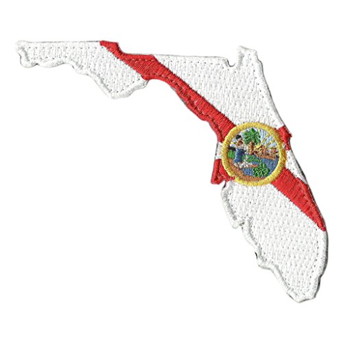 Die Cut Florida State Patch - 2