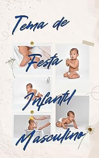 Livro Tema de Festa Infantil Masculino