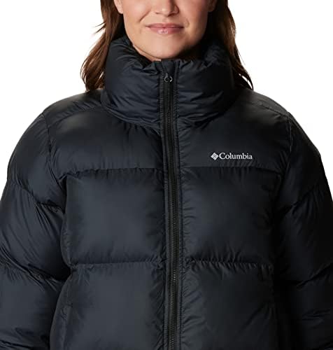 Chaqueta Puffect II con Cremallera Completa para Mujer, Negro, L