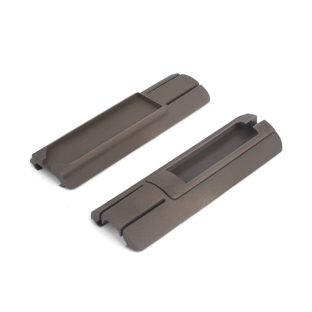 SBGJMY Tactical Switch Mount Flashlight Pocket Panel,M300 M600 Flashlight Rail Pressure Pad Switch Plate Mount PEQ DBAL Accessories Switch for 20mm Picatinny Rail System (Tan)