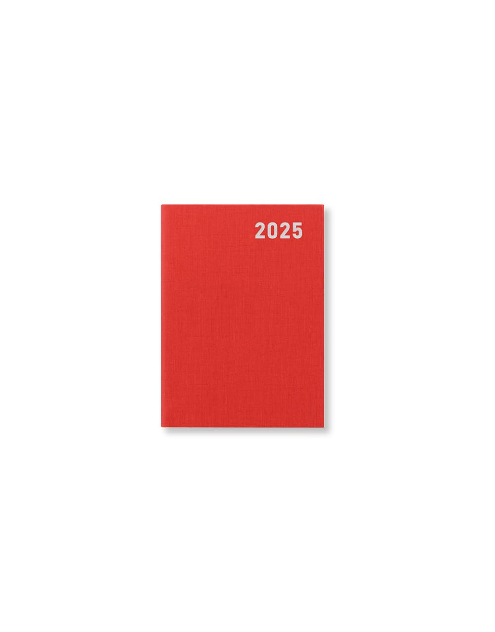 Letts of London Principal Mini Pocket week to view 2025 diary - red