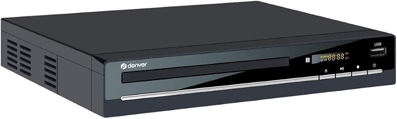 Denver DVH-7787 Compact DVD Player Multi Region Full HD 1080p HDMI USB UK