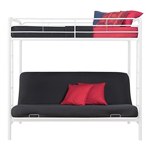 DHP TwinOverFuton Convertible Couch and Bed with Metal Frame and