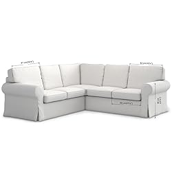 TLYESD Ektorp 2 2 Sofa Cover Replacement for IKEA